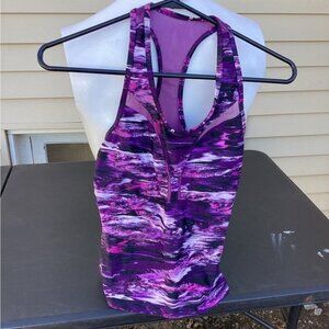 Blokecore gorpcore nostalgia earthy artisanal Small tank top purple rbx